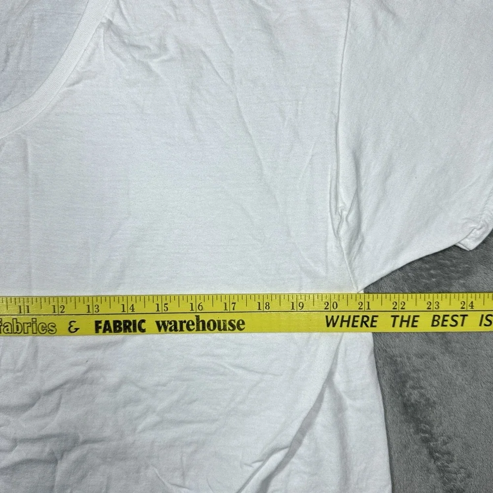 Hanes White V Neck Undershirts Mens XL 3‎ Pack Cotton Short Sleeve Tee
